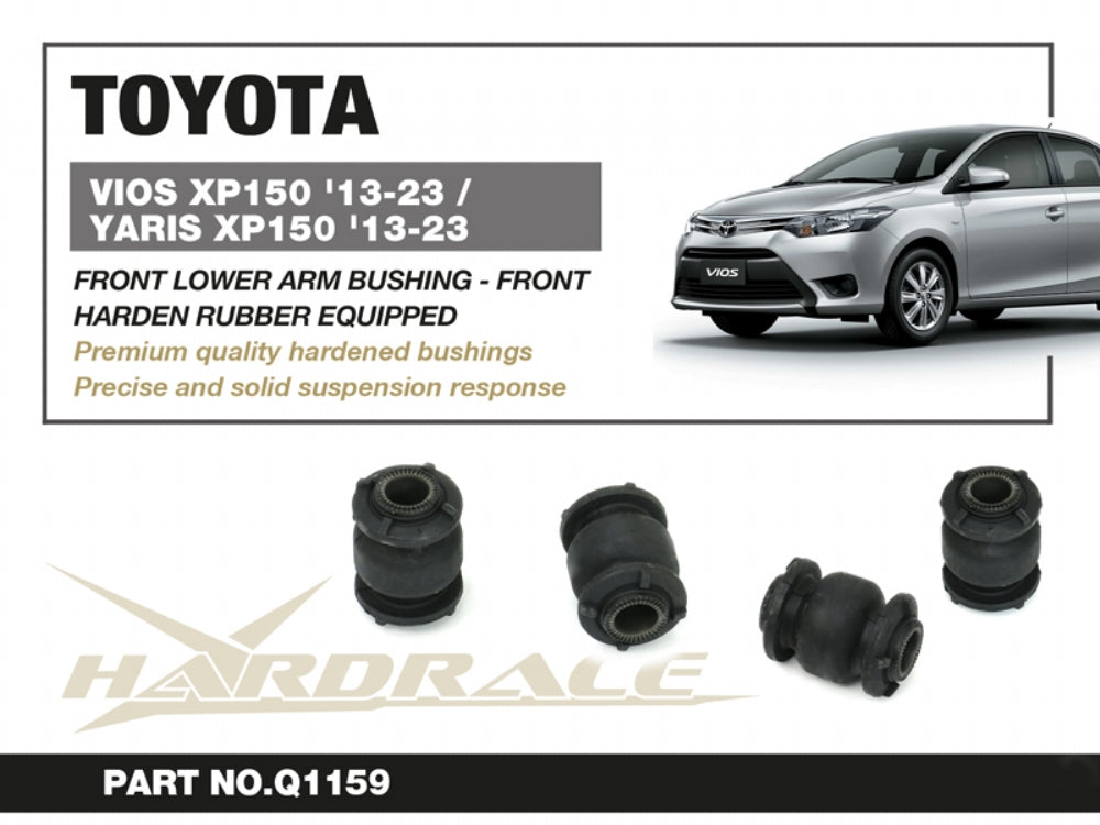 Front Lower Arm Bushing - Front (Harden Rubber) for Vios 3rd XP150 | Vitz 3rd XP150