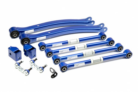 Hardrace Rear Adjustable Arms (Harden Rubber) 02-06 Subaru WRX and Impreza