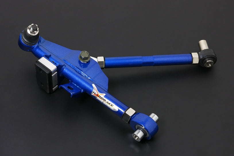 240SX S14/S15 FRONT ADJUSTABLE LOWER CONTROL ARM
INCLUDED TENSION ROD - ONE PIECE DESIGN
(PILLOW BALL) 4PCS/SET