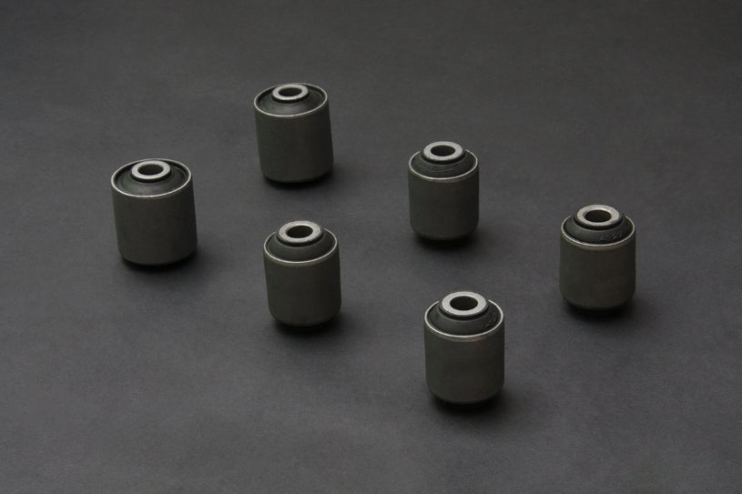 EVO 4-9 REAR LOWER ARM BUSH- STEEL BODY
(HARDEN RUBBER) 6PCS/SET