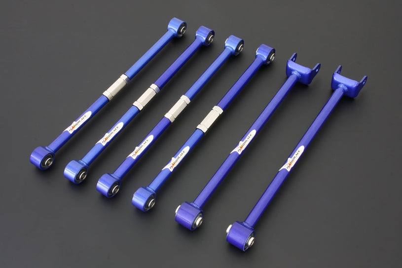 Hardrace COROLLA'93-00 REAR LOWER LATERAL ARM + TRAILING ARM
(PILLOW BALL) 6PCS/SET