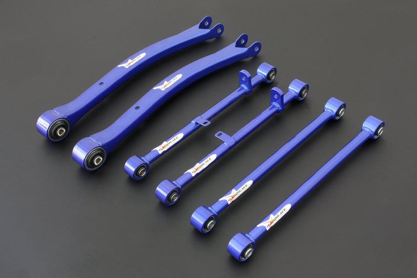 IMPREZA GD STI REAR ARM SET - NON ADJUSTABLE
(PILLOW BALL) 6PCS/SET