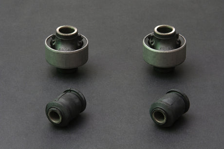 Hardrace YARIS 06- FRONT LOWER CONTROL ARM BUSHING
(HARDEN RUBBER) 4PCS/SET