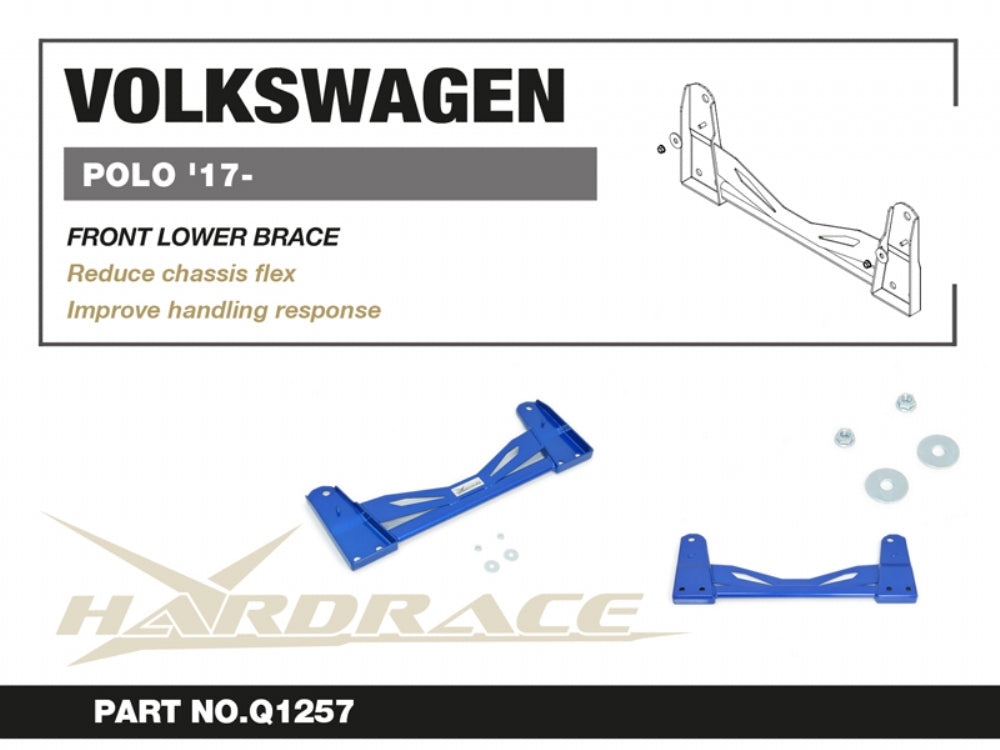 Front Lower Brace Volkswagen Polo 6th 2017-