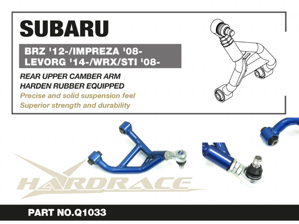 Rear Upper Camber Arms (Harden Rubber)