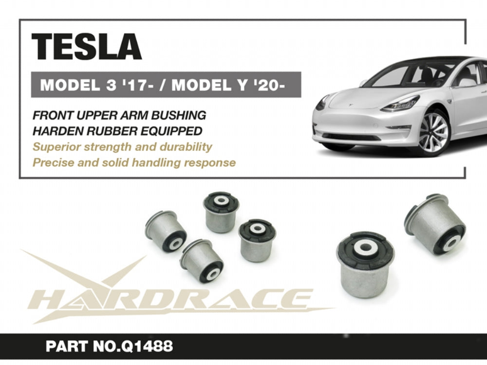Front Upper Arm Bushings (Harden Rubber) for Model 3 / Model Y