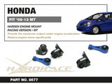 Harden Motor Mounts (Race Version) 3pc Set 07-14 Honda Fit Manual Transmission