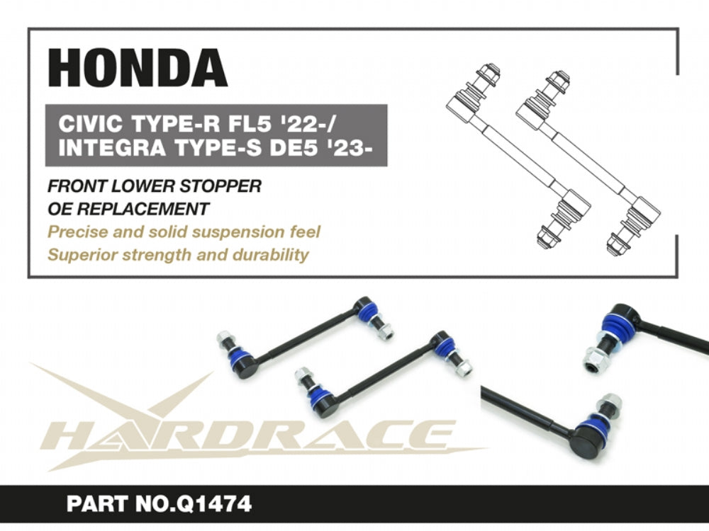 Front Lower Stopper Links for Integra DE5 Type-S 2023-on | Civic Type-R FL5