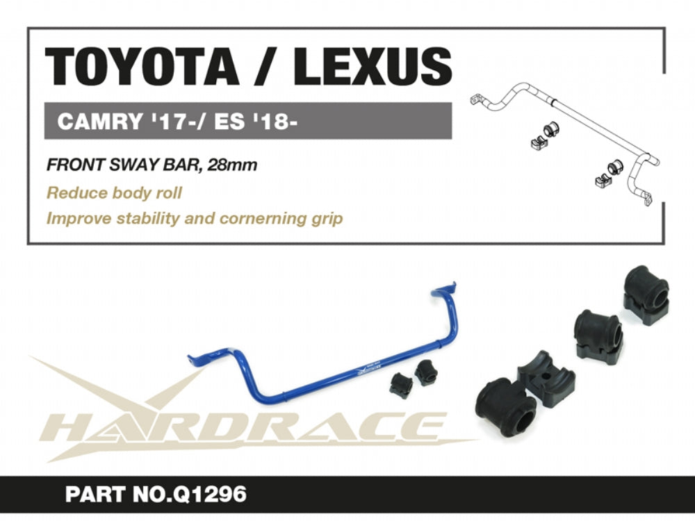 28mm Front Sway Bar for Lexus ES 7th | Camry 7th XV70