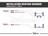 Front Strut Bar Civic 2022-on FE/FL