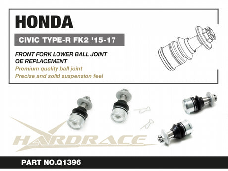 Front Lower Ball Joints for Civic Type-R FK2