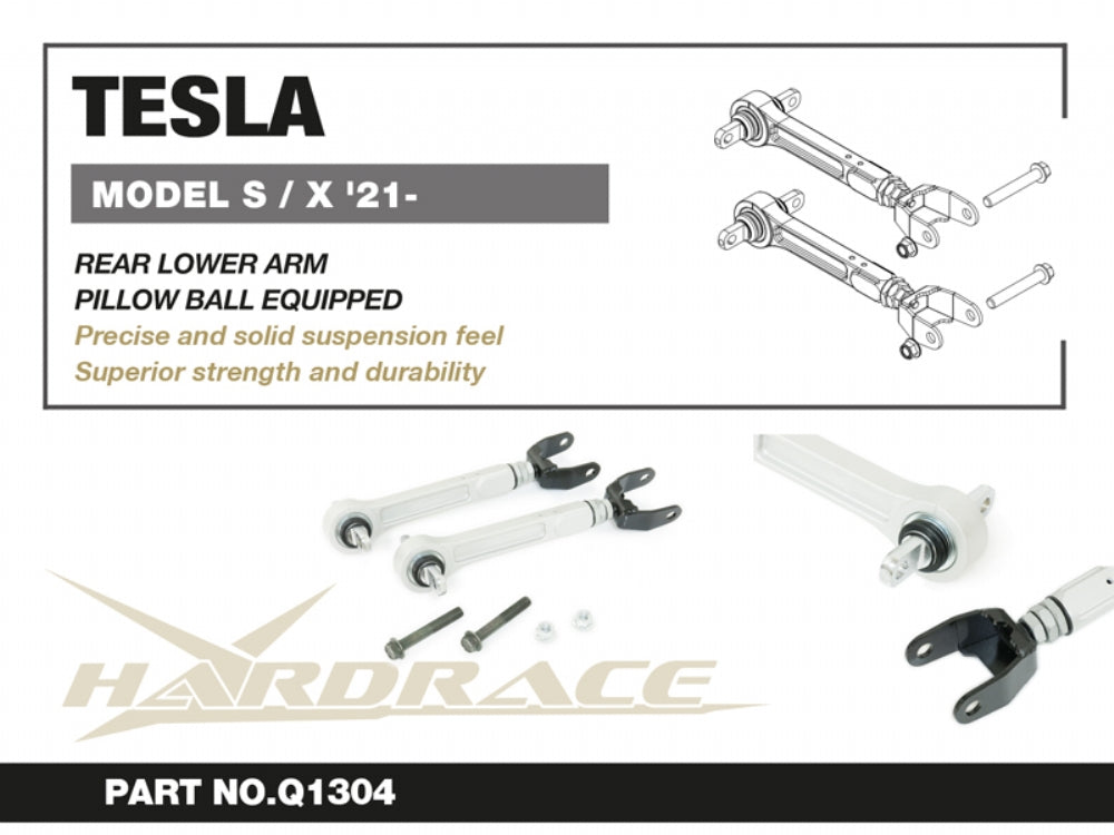 Rear Lower Arms (Pillow Ball) for 2021- Tesla Model S / X