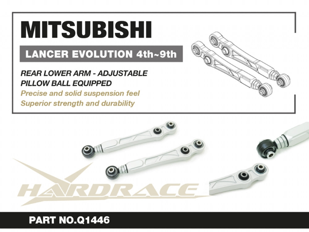 Rear Lower Arm / Camber Kit for Lancer Evolution 4th CN9A, 5-6th CP9A, 7-0th CT9A