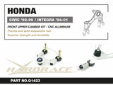 Hardrace Front Upper Camber Arms 92-95 Civic EG / 94-01 Integra