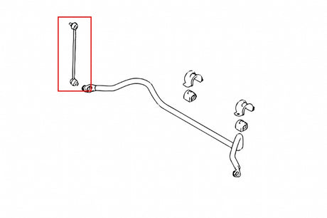 Hardrace Shortened 30mm Front Reinforced Stabilizer Links 2pc Set for MK2/MK3 Focus | 03-13 Mazda 3