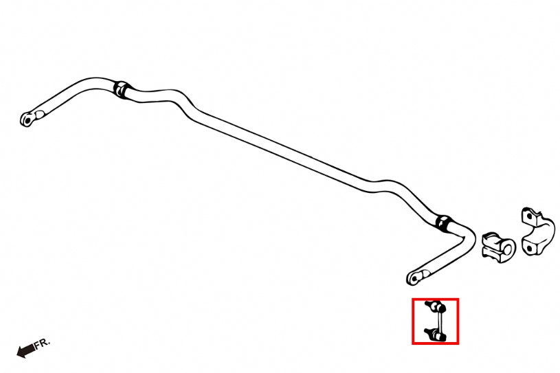 Rear Sway Bar Links for Honda S2000 AP1 AP2