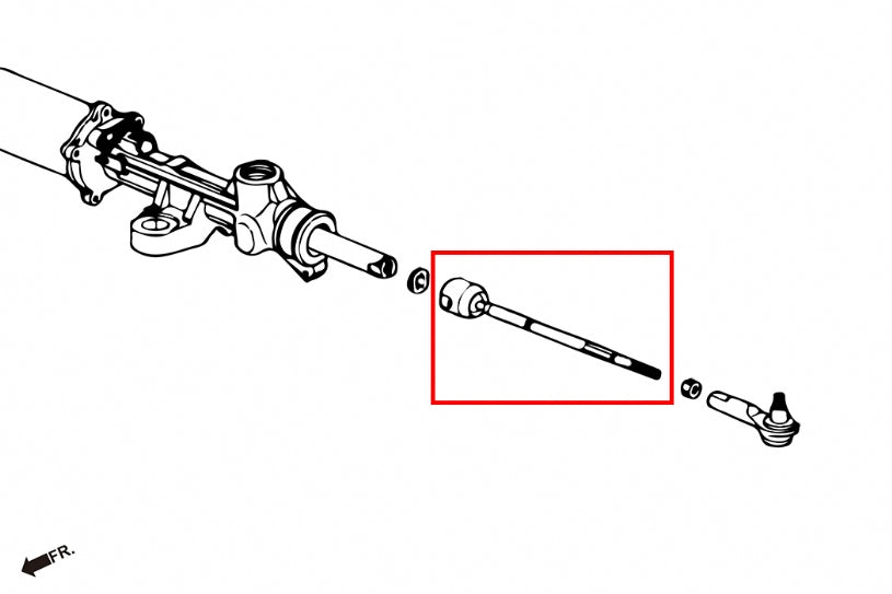 Hardrace 6580 Hard Tie Rods OE Style S2000