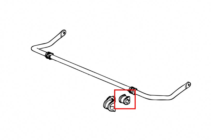 Hardrace 26.5mm Front Sway Bar Bushings Honda S2000