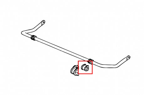 Hardrace 26.5mm Front Sway Bar Bushings Honda S2000