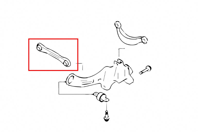 Hardrace Rear Toe Control Arms 04-08 Mazda 3