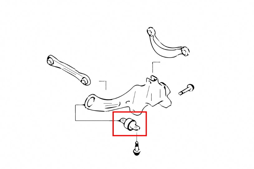 Hardrace Rear Trailing Arm Bushings 04-08 Mazda 3