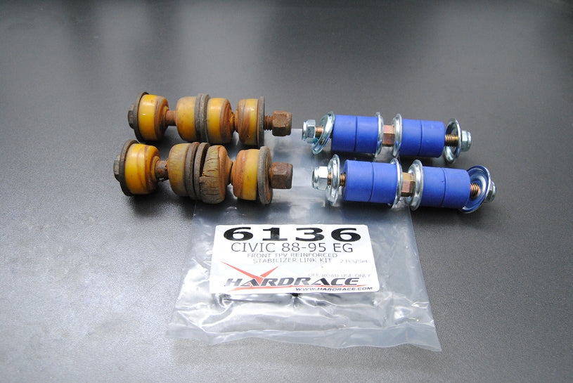 Hardrace Front Sway Bar End Links 92-95 Civic Si EX / 90-93 Integra / 96-00 Civic EX / 94-99 Integra LS GS RS SE