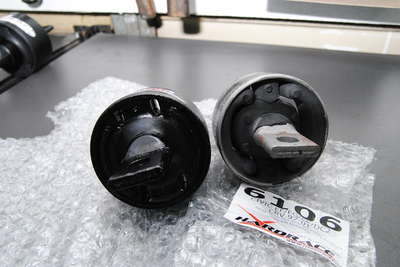 Rear Trailing Arm Bushings (Harden Rubber) for 88-00 Civic | 94-01 Integra DC2 | 97-01 CR-V