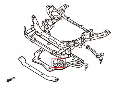 Front Lower Arm Bushings (Harden Rubber) for BMW E70 X5 | E71/72 X6