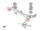 TIDDA 04-11 C11 REAR FRAME BUSHING
(HARDEN RUBBER) 2PCS/SET