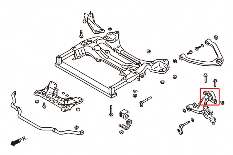 370Z FRONT LOWER ARM COMPLIANCE BUSH RH&LH
2PCS/SET