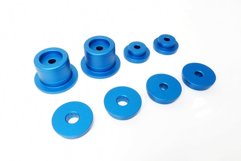 JZX90/100 REAR SUBFRAME SOLID BUSHING
ALUMINIUM 8PCS/SET