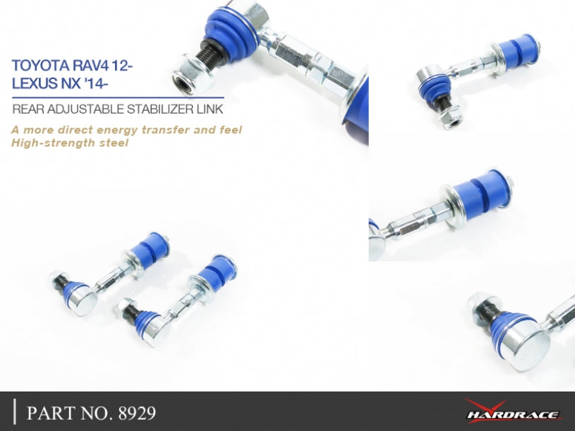 Rear Adjustable Stabilizer Links for Lexus NX AZ10