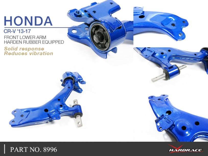 Hardrace Front Lower Arms (Harden Rubber) for CR-V 4th RM1/RM3/RM4 2012-2016