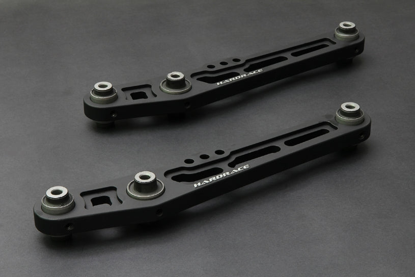 Hardrace Black Rear Lower Control Arms (Harden Rubber) 2pcs/set