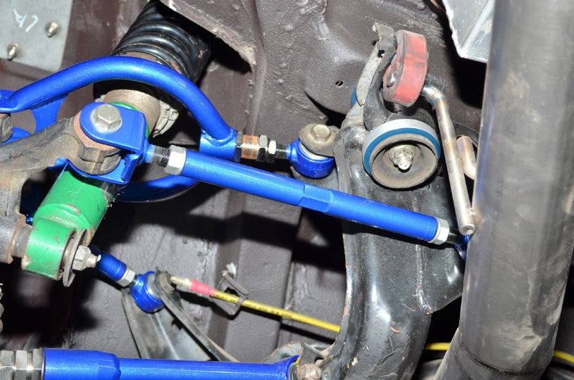 Hardrace Rear Toe Control Arms (Harden Rubber) for 240SX Silvia