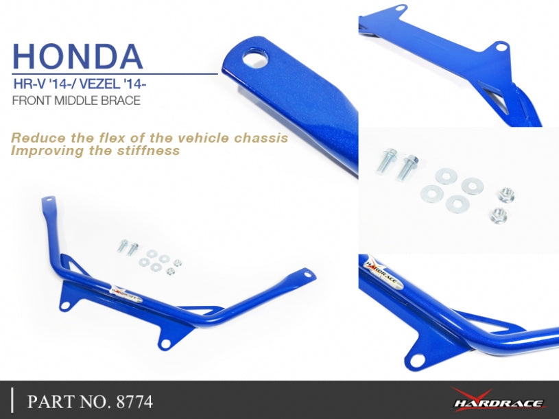 Front Middle Brace for Honda HR-V 2nd 2014-2021 | Honda HR-V 3rd 2021-Present