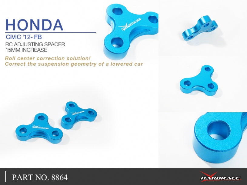 Front Geometry Correction Spacer for Honda Civic 9th Gen
