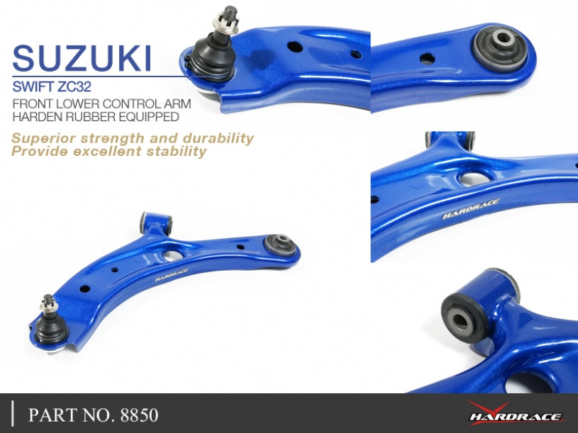 Front Lower Control Arm (Harden Rubber) for Suzuki Swift 3rd Zc32 2011-2017