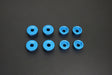 Hardrace NISSAN S13/14/15/SKYLINE REAR SUBFRAME BUSHING SOLID-ALUMINIUM 8PCS/SET