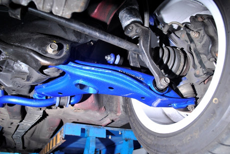 Front Lower Arms (Harden Rubber) Blue for 99-00 Civic Si | 96-00 Civic EK9 Type-R