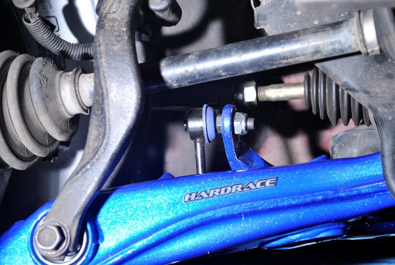 Front Lower Arms (Harden Rubber) Blue for 99-00 Civic Si | 96-00 Civic EK9 Type-R