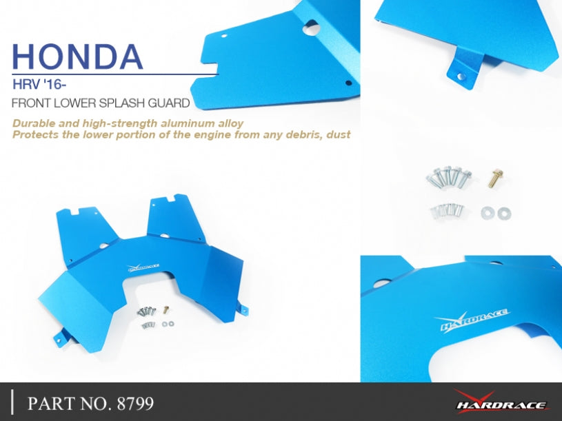 Middle Lower Splash Guard for Honda HR-V 2nd 2014-2021