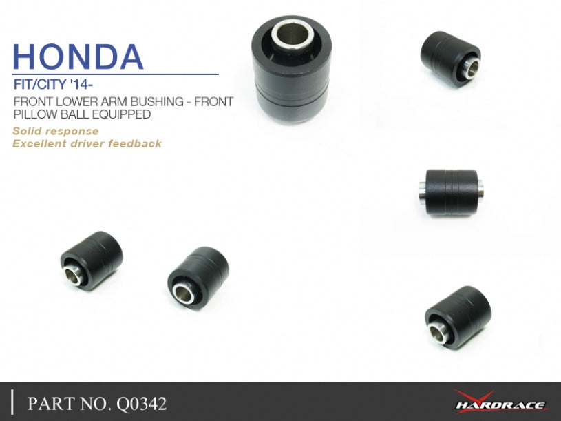 Front Lower Arm Bushing (Pillow Ball) for Honda Fit / Jazz 2nd 2007-2014 | Honda Fit / Jazz 3rd 2013-2020 | Honda City 6th GM6 2014-2020 | Honda City 5th Gm2/3 2008-2014