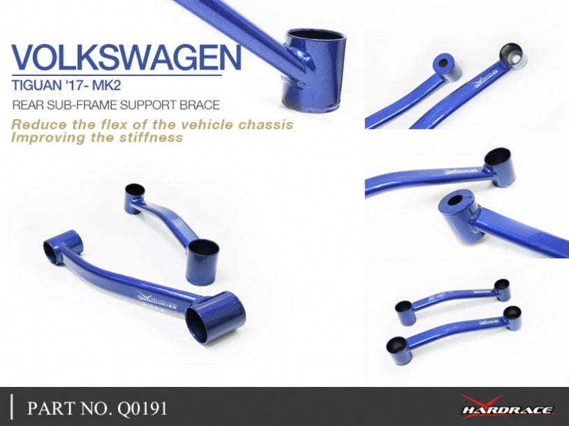 Rear Sub-Frame Support Brace for Tiguan 2nd | Skoda Kodiaq 2017-