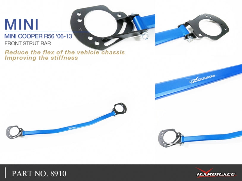 8910 | MINI COOPER R56 '06-13 FRONT STRUT BAR - 1PC/SET