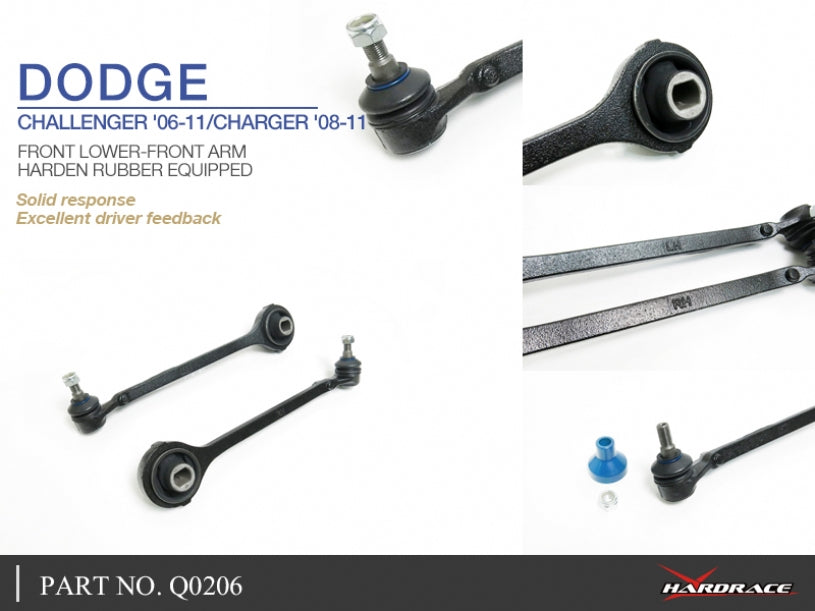 Front Lower-Front Arm (Harden Rubber) for Dodge Charger 6th | Challenger 3rd