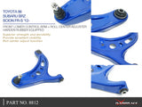 8812 | TOYOTA 86/SUBARU BRZ/SCION FR-S '12- FRONT LOWER CONTROL ARM + ROLL CENTER ADJUSTER (HARDEN RUBBER) 2PCS/SET