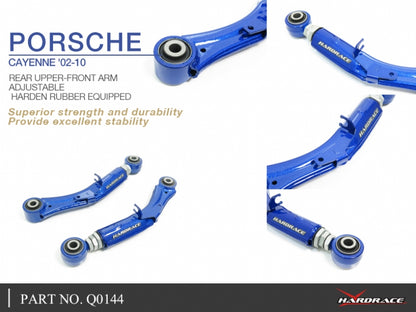 Rear Upper Camber Kit (Harden Rubber) for Audi Q7 4L | Cayenne 1st 2nd | VW Touareg 1st 7L / 2nd 7P