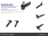 Q0248 | NISSAN 240SX S13/ S15(W/O HICAS) TIE ROD END (INCREASE 25MM IN BODY LENGTH) - 2PCS/SET
