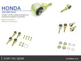 Q0289 | HONDA ACCORD '94-97 FRONT UPPER ARM BUSHING KIT (HARDEN RUBBER) - 4PCS/SET